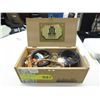 Image 1 : Cuban wood cigar box filled with Estate jewelry