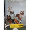 Image 1 : 3 Glazed ceramic animals