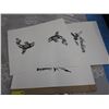 Image 1 : 9 First Nations silk screen prints - unframed