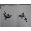 Image 2 : 9 First Nations silk screen prints - unframed