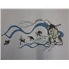Image 5 : 9 First Nations silk screen prints - unframed