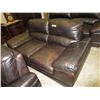 Image 3 : NEW - 3 Piece Leather Living Room Suite