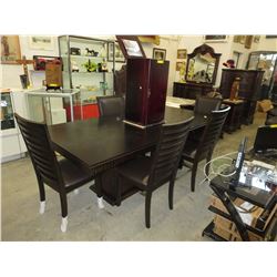 NEW - 8 Piece Dining Table & Chairs
