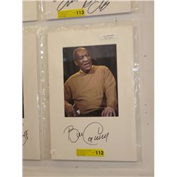 Autographed Concert photo - Bill Cosby