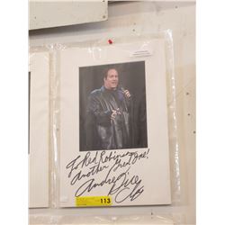 Autographed Concert photo - Andrew Dice Clay