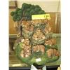 Image 1 : New - "Collectable Features" stand & bear figurines