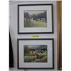 Image 1 : 2 Framed J. Wins prints