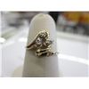 Image 1 : Ladies 10KT Yellow Gold Three Stone Diamond Ring