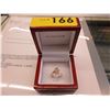 Image 2 : Ladies 10KT Yellow Gold Three Stone Diamond Ring