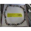 Image 2 : Shell Pearl necklace - Hand-tied with bolt clasp
