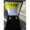 Image 2 : New Peridot & Diamond earrings