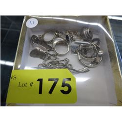 30 Gram Lot of Misc. Scrap Silver, Assorted Items