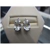 Image 1 : New - Diamond & White Topaz Earrings