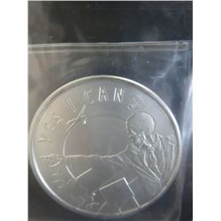 Skeletonized Barack Obama "Yes I Can" Silver Round
