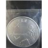 Image 1 : Skeletonized Barack Obama "Yes I Can" Silver Round