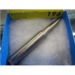 Investors Grade .999 Fine Titanium .50 cal. bullet