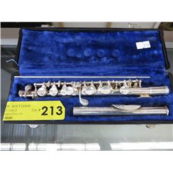 Gemeinhardt Piccolo with sterling silver head