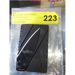 5 New Sinclair Card Sharp knives