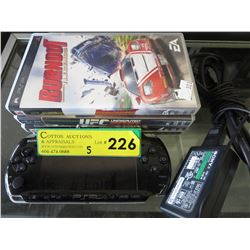 Used Sony PSP with 4 games