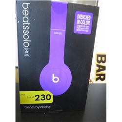On ear headphones - purple