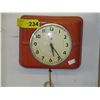 Image 1 : Vintage Westclox electric wall clock