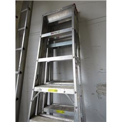 11' Aluminum extension ladder - used