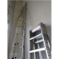 30' Aluminum ladder - used