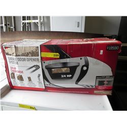 Garage door opening system