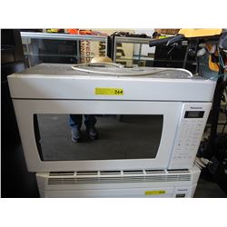 Panasonic over-the- stove microwave oven - white