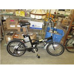 New Folding Electric Bicycle - Black