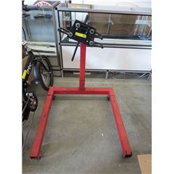 Rolling motor stand. Used