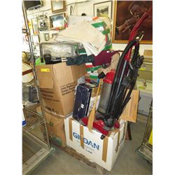 Skid of misc. household goods - used
