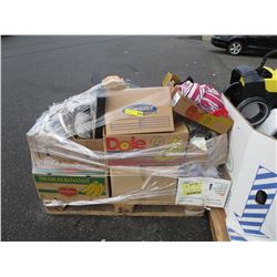 Skid of misc. household goods - used