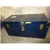 Image 1 : Blue metal trunk