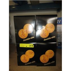 4 x Boxes of Giant Chocolate Coins - "Best Mum"