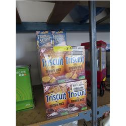 5 cases of Mr. Christie brand crackers