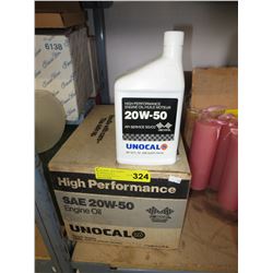 Case of 20W-50 Engine oil