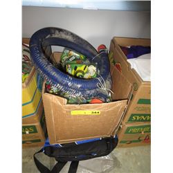 Life vest with carrying case and sink snakes