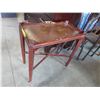 Image 1 : Vintage wood side table