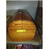 Image 1 : Small cask style wood trunk