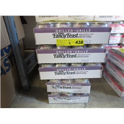 3 Flats of Fancy Feast cat food - grilled chicken