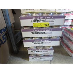 3 Flats of Fancy Feast cat food - grilled chicken