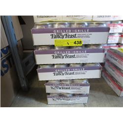 3 Flats of Fancy Feast cat food - grilled chicken