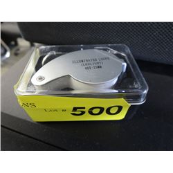 New illuminated jeweler's loupe