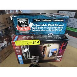 2 TV wall mounts for 13-26" TV