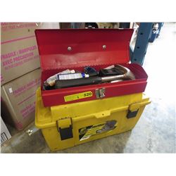 2 Small toolboxes & contents