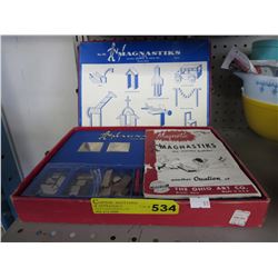 Vintage Magnastiks kit.