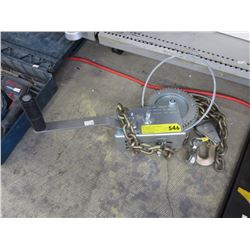 Winch - 1800 lb. capacity