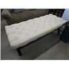 Image 1 : NEW - Upholstered Bench with Button Tufted Top