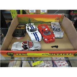 5 Scale model cars